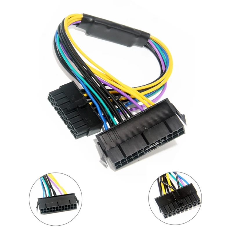 24P до 18P Источник питания ATX PSU кабель 30 см для HP Z420 Z620 PC материнская плата |