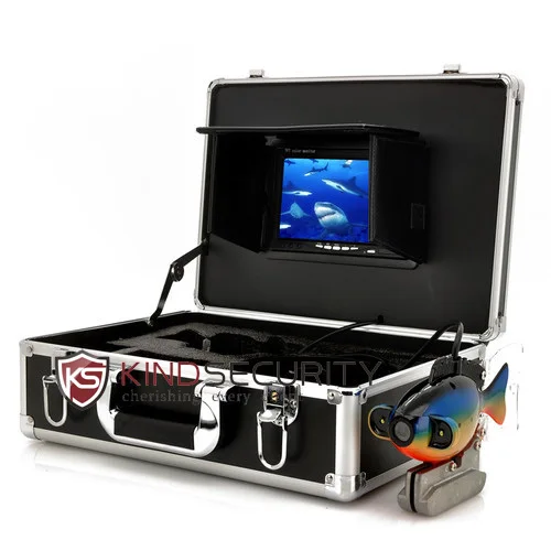 20M Underwater Fishing DVR Camera Kit Control Box With Video function 7&quot TFT Color Fish Finder | Безопасность и защита