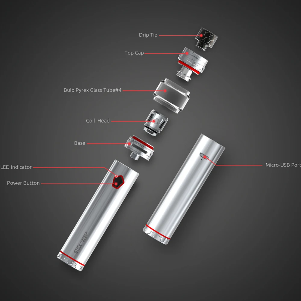 SMOK Stick цена детский набор 2000 мАч Батарея 4 5 мл танк электронная сигарета