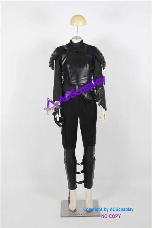 Костюм для косплея Katniss Everdeen из Голодных игр черная версия acg косплей|cosplay costume|hunger