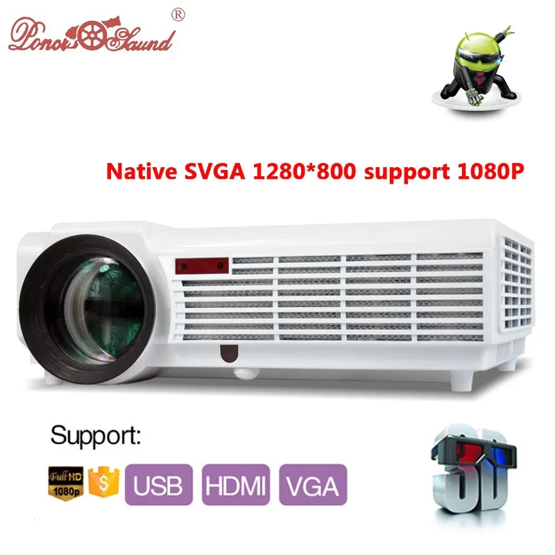 LED 96 + BT96 проектор Android wifi 1280*800 Full HD 1080p видео 3D светодиодный для дома