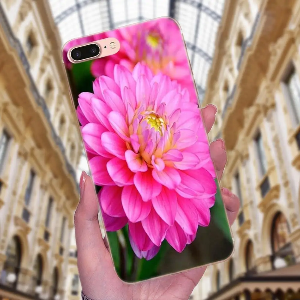 Дизайнерская фиолетовая Цветочная Мандала для Apple iPhone X XS Max XR 4 4S 5 5C 5S SE 6 6S 7 8 Plus