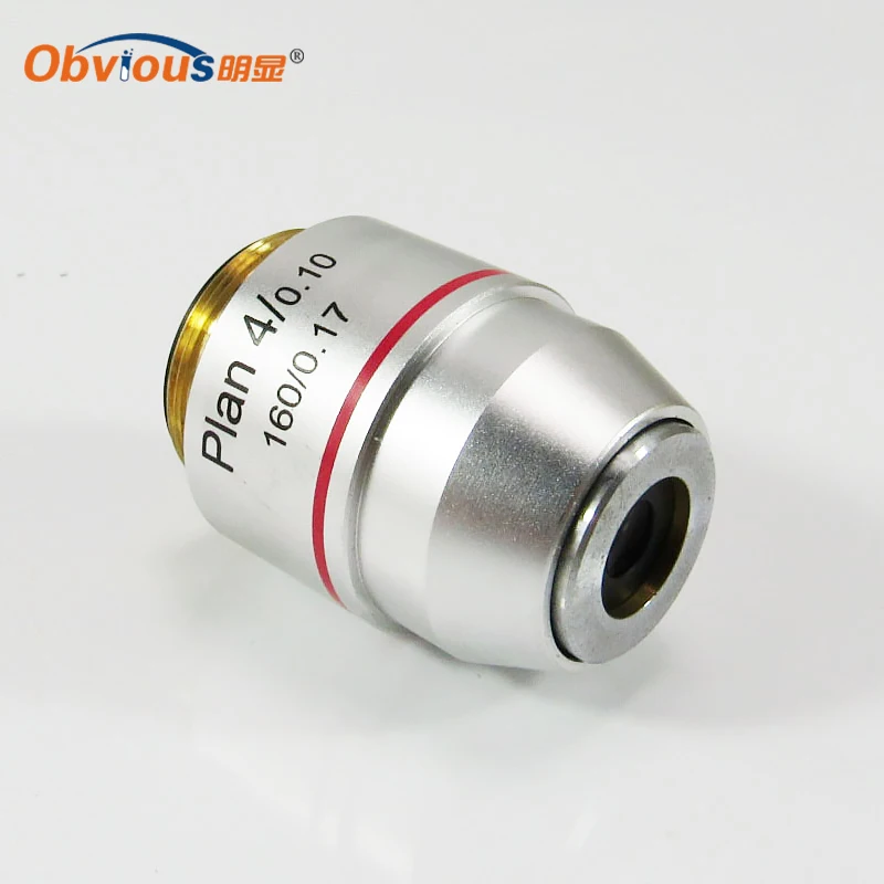 195 Achromatic Plan Objective for biological compound usb digital microscope with high definition 4X 10X 20X 40X 100X | Инструменты