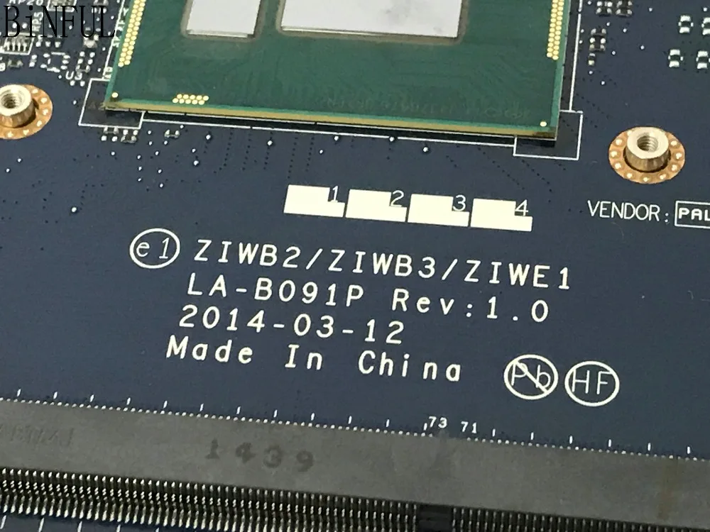 Новый товар BiNFUL ZIWB2/ZIWB3/ZIWE1 материнская плата для ноутбука LENOVO телефон с