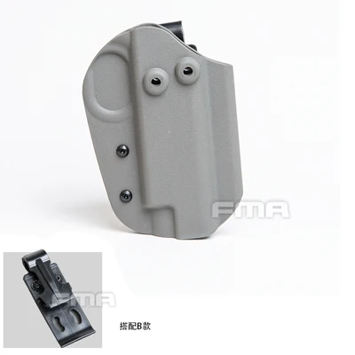 Beretta 92 кобура тактический пистолет FMA KYDEX кобура для 92 аксессуары для тактической охоты Пистолет Чехол армейский пистолет держатель - Цвет: Gray b