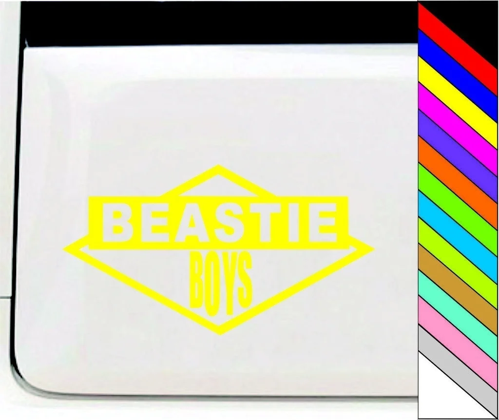 Модная виниловая наклейка Beastie для мальчиков наклейки окон ноутбука мотоцикла 13