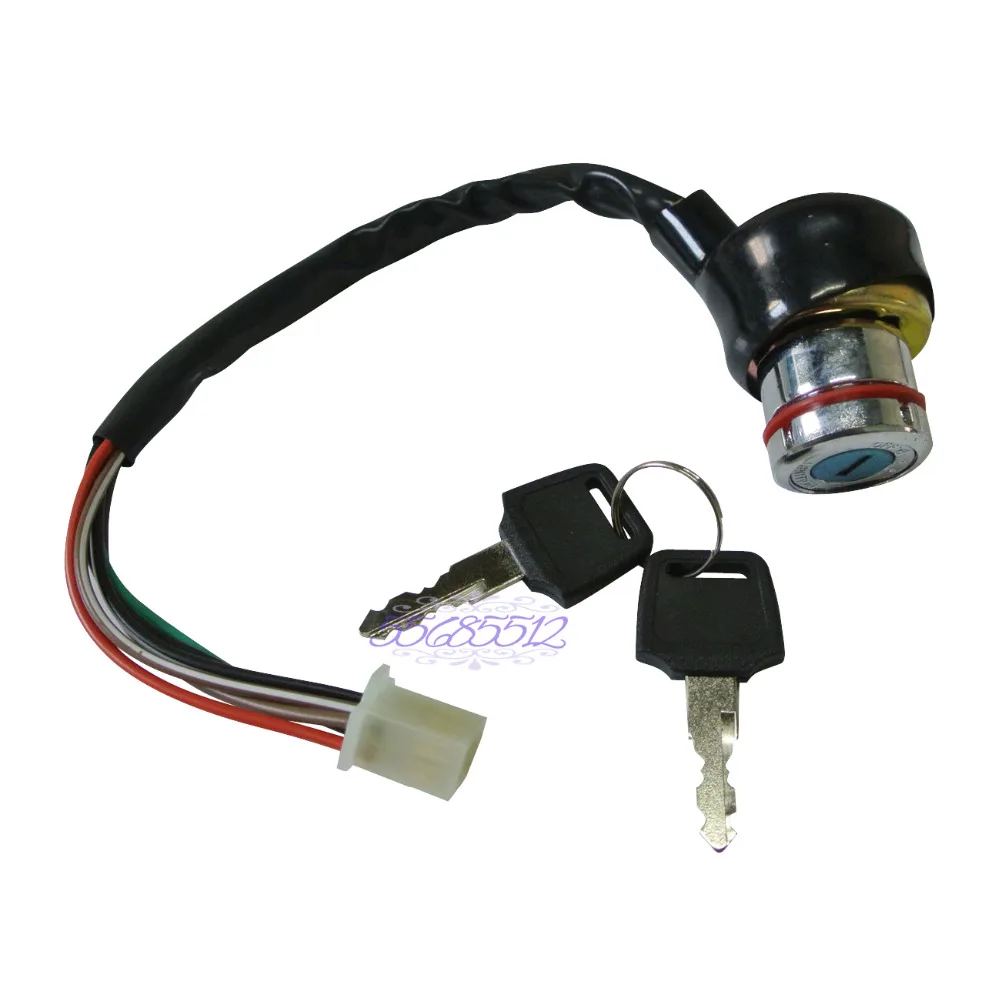 6 проводной ключ зажигания для KAZUMA 50cc 90cc 110cc 250cc ATV FALCON ROKETA|ignition key switch|key ignition switchwiring