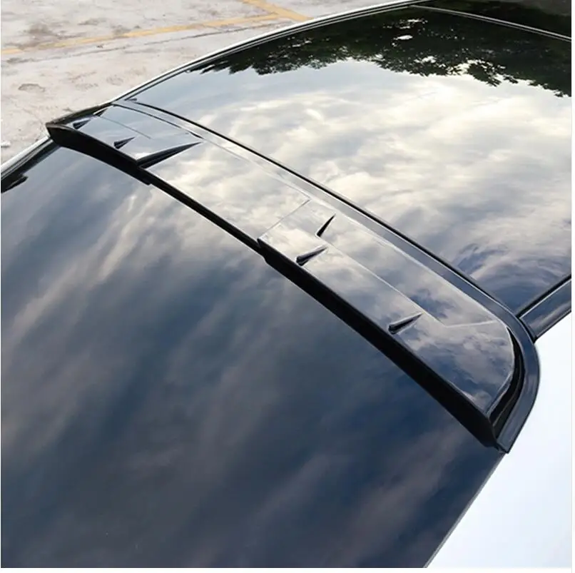 car accessories For Benz Mercedes W205 Roof Spoiler 4-Door Sedan C63 C180 C200 C250 C260 ABS Plastic spoiler 2015 -2018 | Автомобили и