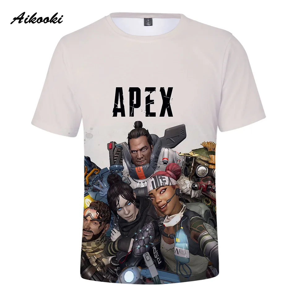 Футболка Aikooki Apex футболка Mobile Legends Game для мужчин и женщин свитшоты 3D мальчиков