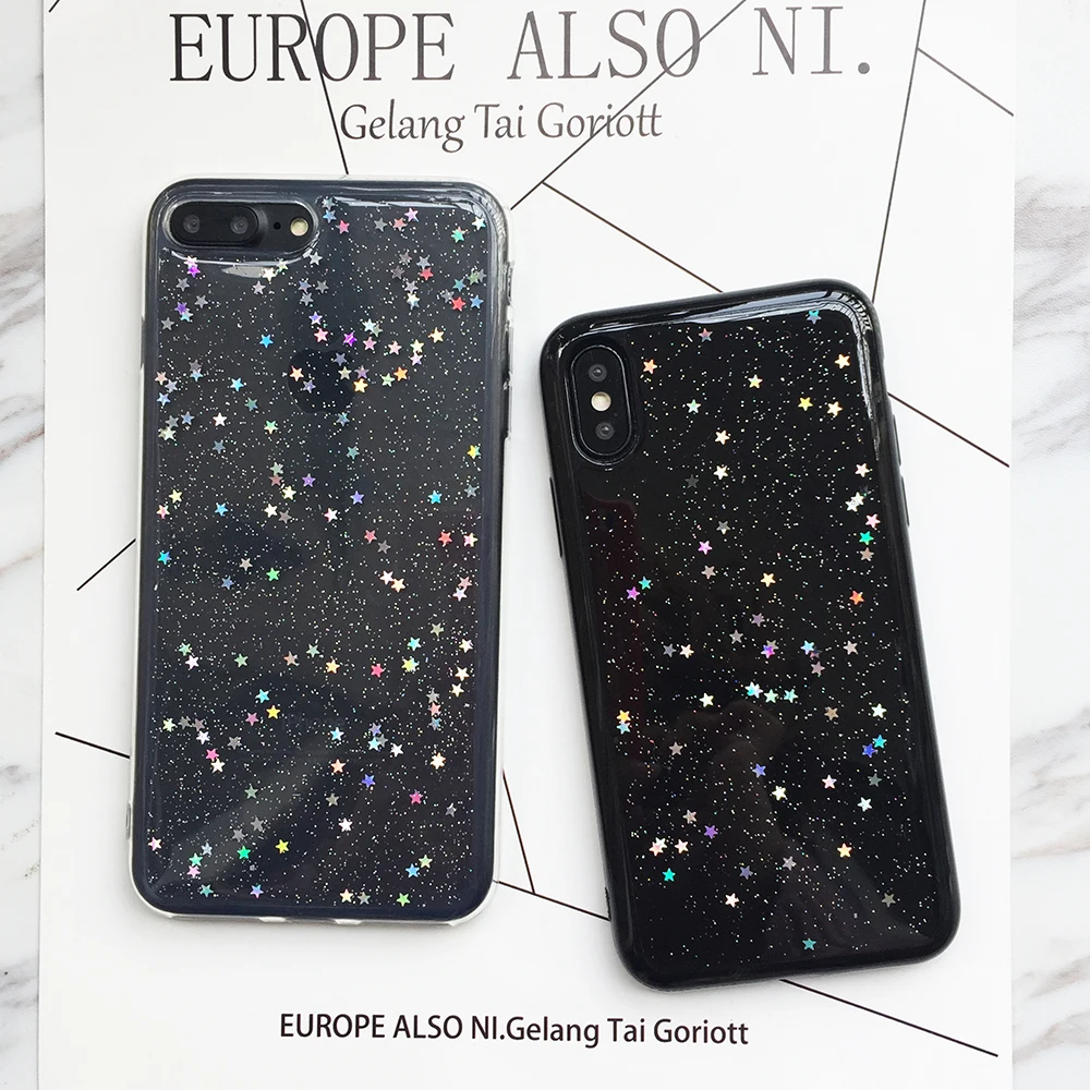 Qianliyao для Samsung Galaxy S21 S20 FE S8 S9 S10 Plus чехлы телефонов Note 20 pro Bling с блестками в форме
