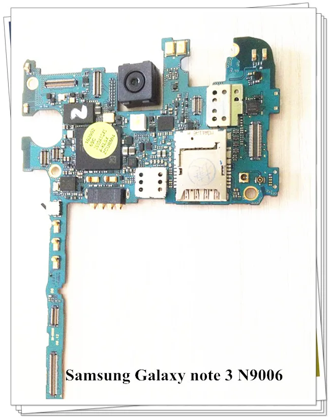 Разблокировка оригинальная материнская плата для samsung Galaxy note 3 N9006 чистая IMEI