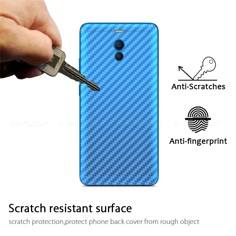 5 шт./лот 3D защитная задняя пленка из углеродного волокна для Meizu Note 9 16 16X16 S 16PLUS