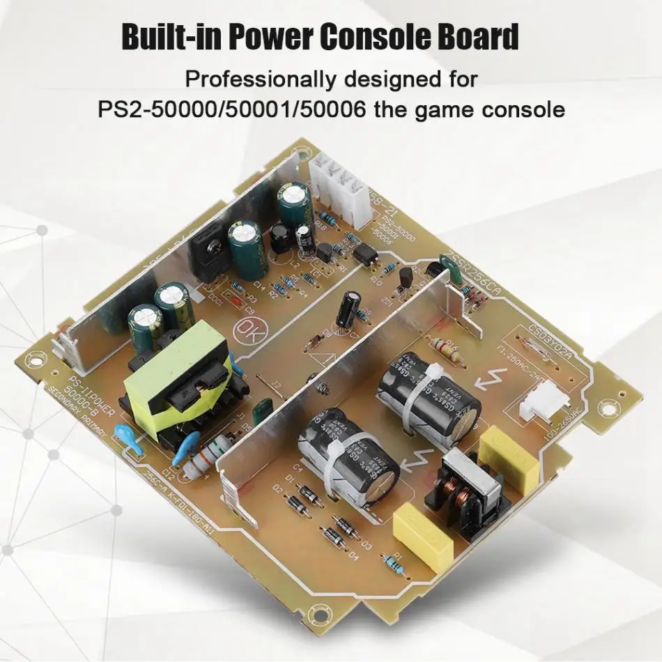 Точная Встроенная плата питания консоль питания для PS2-50000/50001/50006