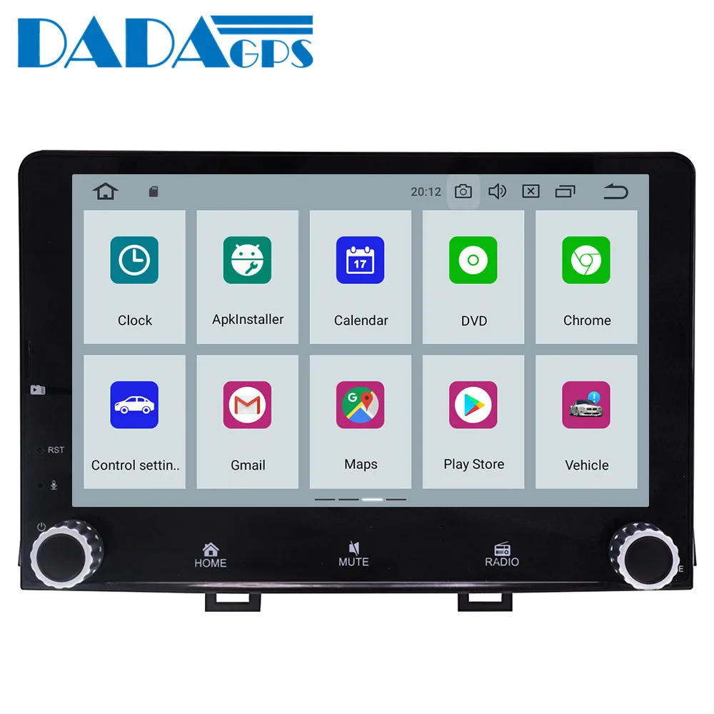 Новейший автомобильный мультимедийный радиоплеер Android 9 0 4 + 32 ГБ для KIA RIO 2017 2018 GPS