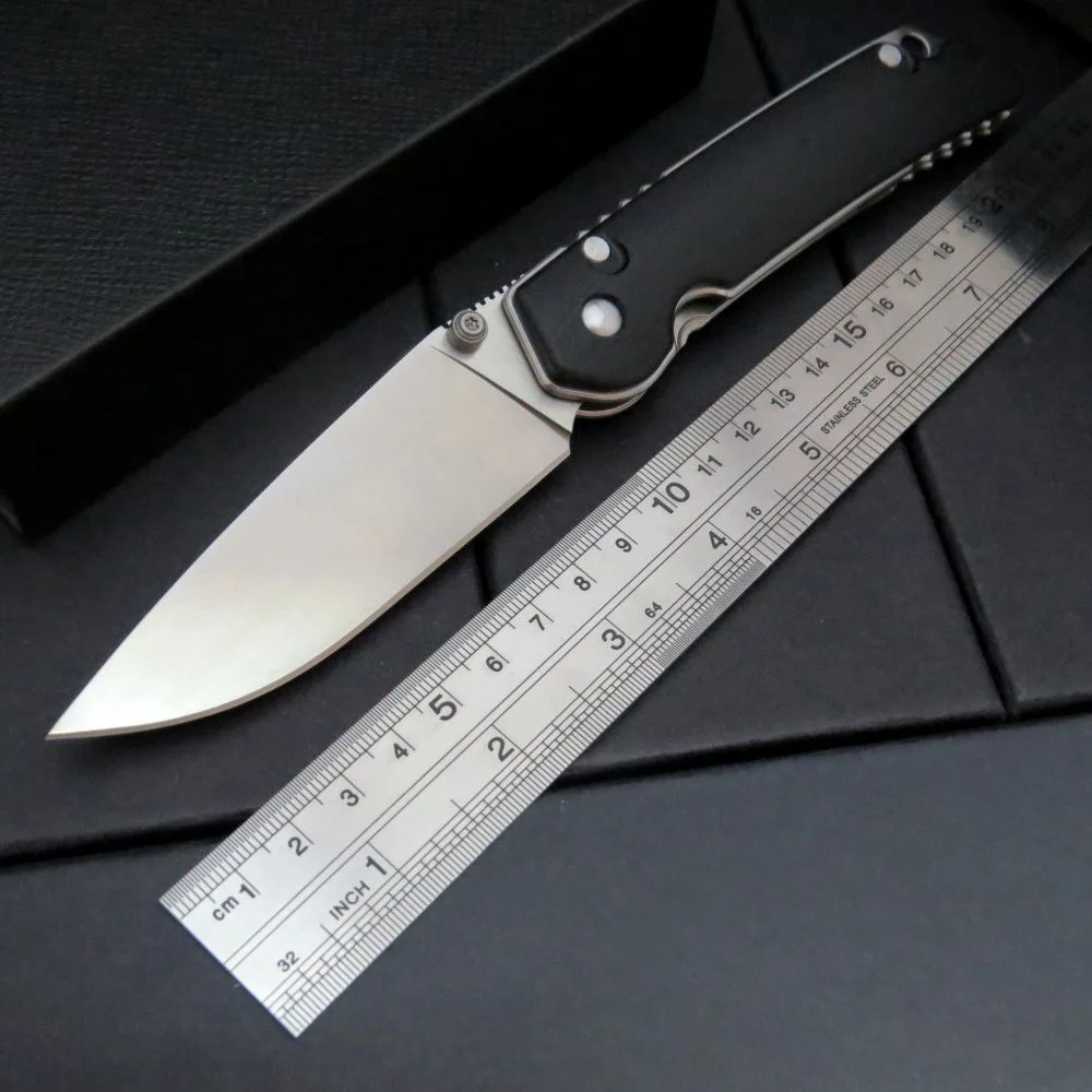 Фото Складной нож Miker D2 blade G10 + стальные ручки универсальный для охоты кемпинга Складной нож Miker D2 blade G10 + стальные ручки универсальный для охоты кемпинга