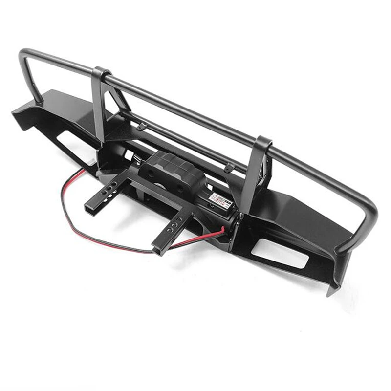 Металлический передний бампер KS в сборе для модели автомобиля 1/10 на ру crawler traxxas trx