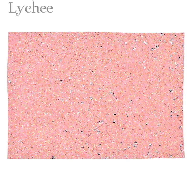 Lychee Life 15x21 см A5 объемная искусственная ткань Высококачественная швейная