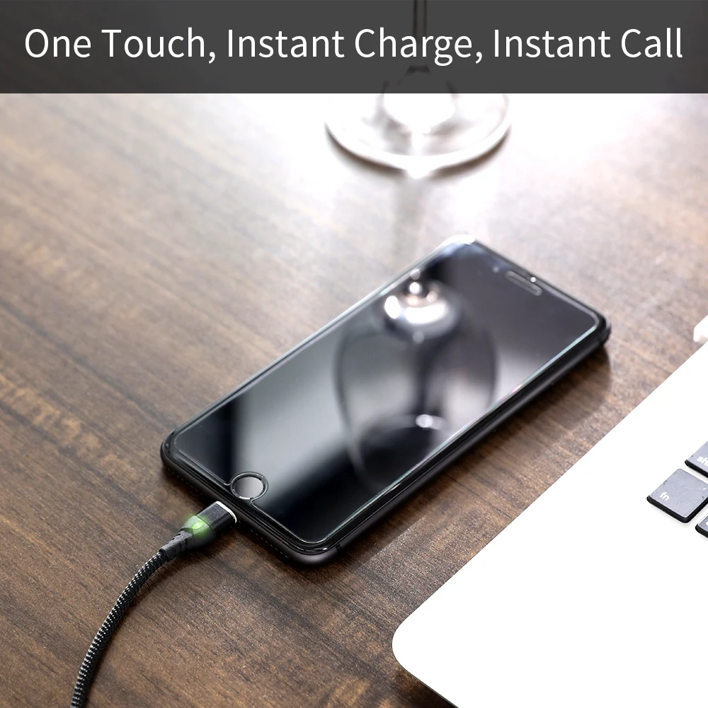 KingFriend Магнитный Micro USB кабель для iphone samsung type C быстрое зарядное устройство Магнитный зарядный адаптер usb type C кабель для мобильного телефона