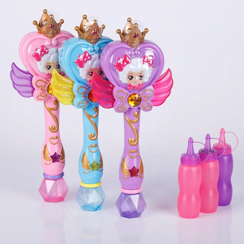 Детская пузырчатая машина волшебная палочка пистолет игрушка воздуходувка