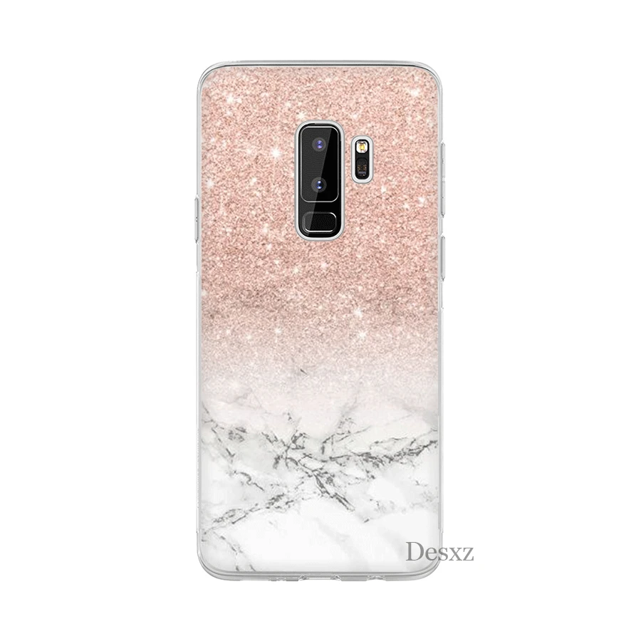 Чехол для мобильного телефона Desxz золотисто Розовый Блестящий чехол Samsung Galaxy A10 A30