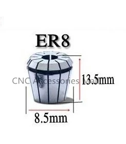 

ER8 high precision 0.008mm Spring Collet chuck For CNC Engraving Milling