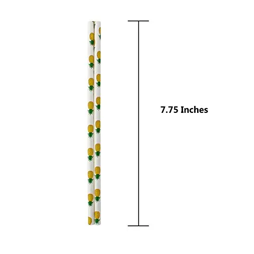 Бесплатная доставка бумажные соломинки для фруктов питьевые украшения