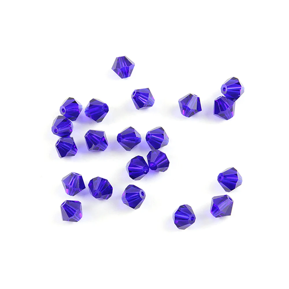 8 мм 1440 шт темно-синий цвет дешевое стекло Bicone Beads большие бусины для свадебного