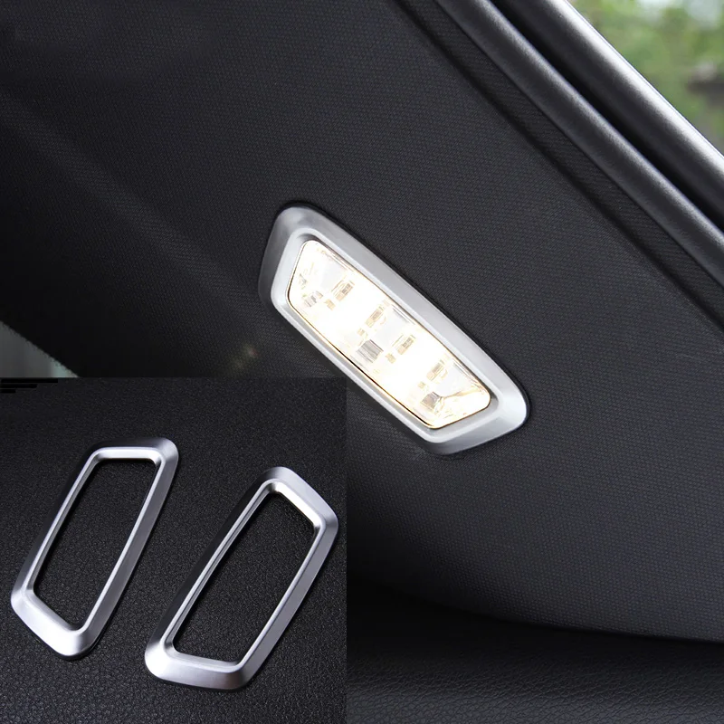 

2pc ABS for benz GLC200 260 300 Trunk flashlight Decorative frame sticker