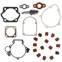 15pcs spark plug square clutch pads gasket kit for 80cc motorized bicycle