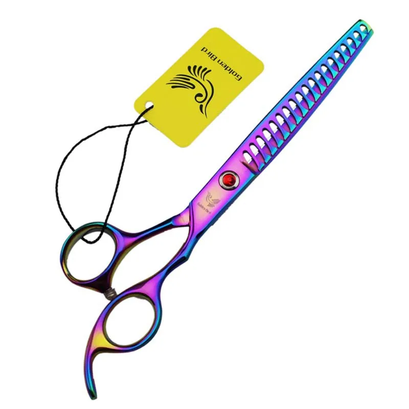 

7 "Красочные профессиональные ножницы для домашних животных, высокое качество, Стрижка собак для собак, истончение, ножницы для стрижки собак, щенков, ножницы для стрижки волос