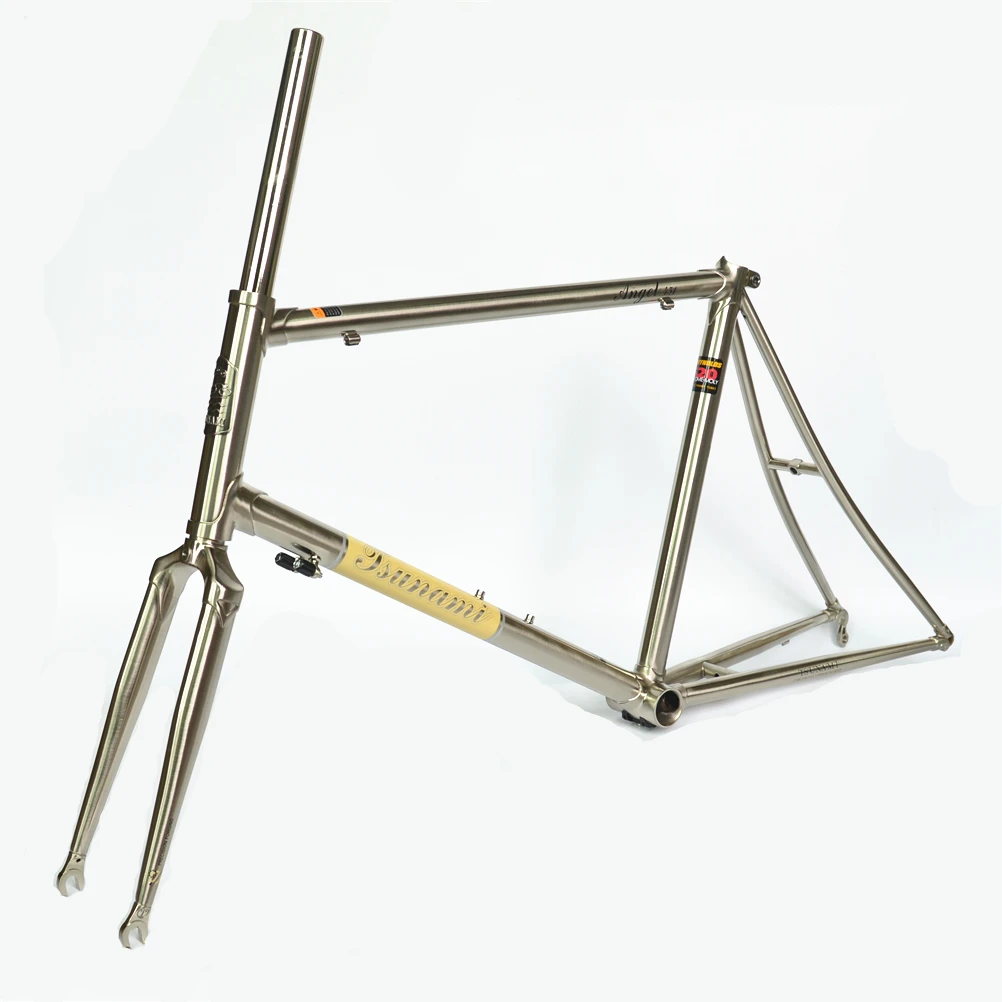 TSUNAMI Angle 520 Reynolds Minivelo велосипедная Рама с вилкой 22 &quotсуппорт тормоз 451 CR-MO