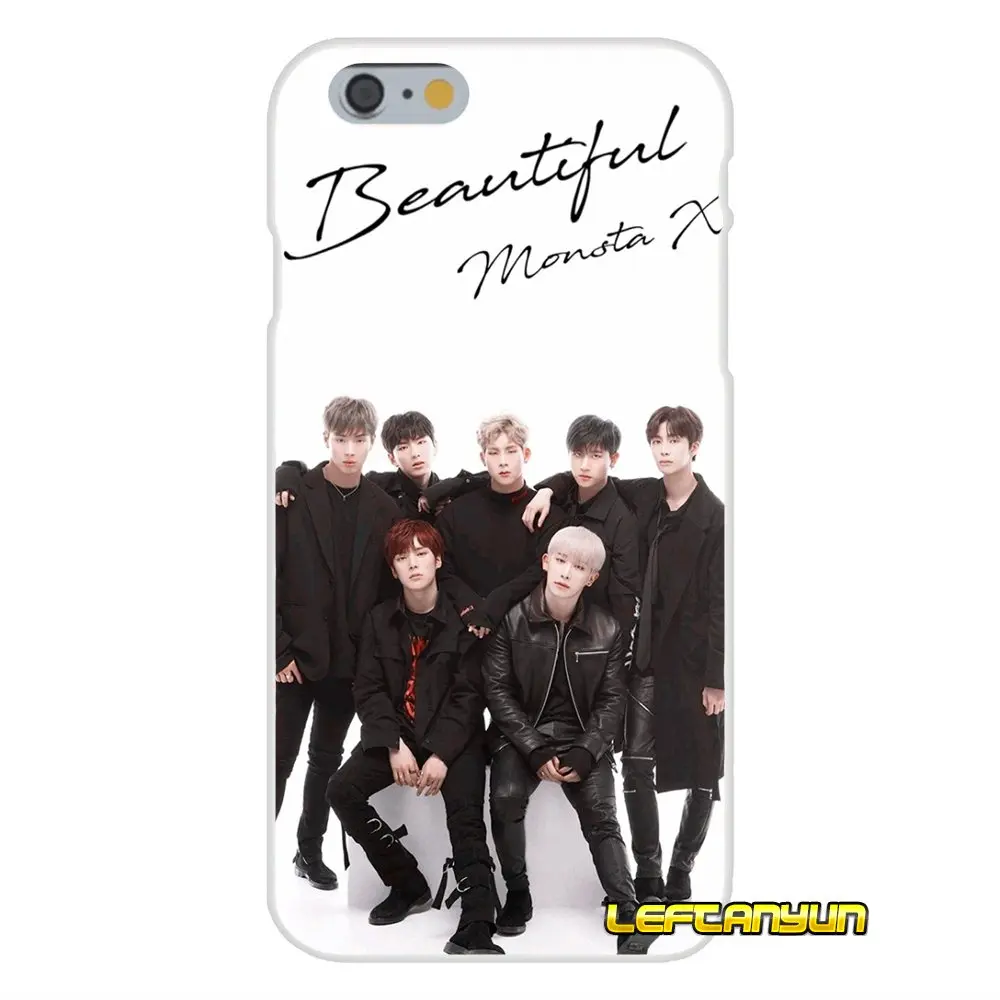 Для iPhone X 4 4S 5 5S 5C SE 6 6S 7 8 Plus Аксессуары чехлы для телефонов Monsta Kpop Boy group | Мобильные