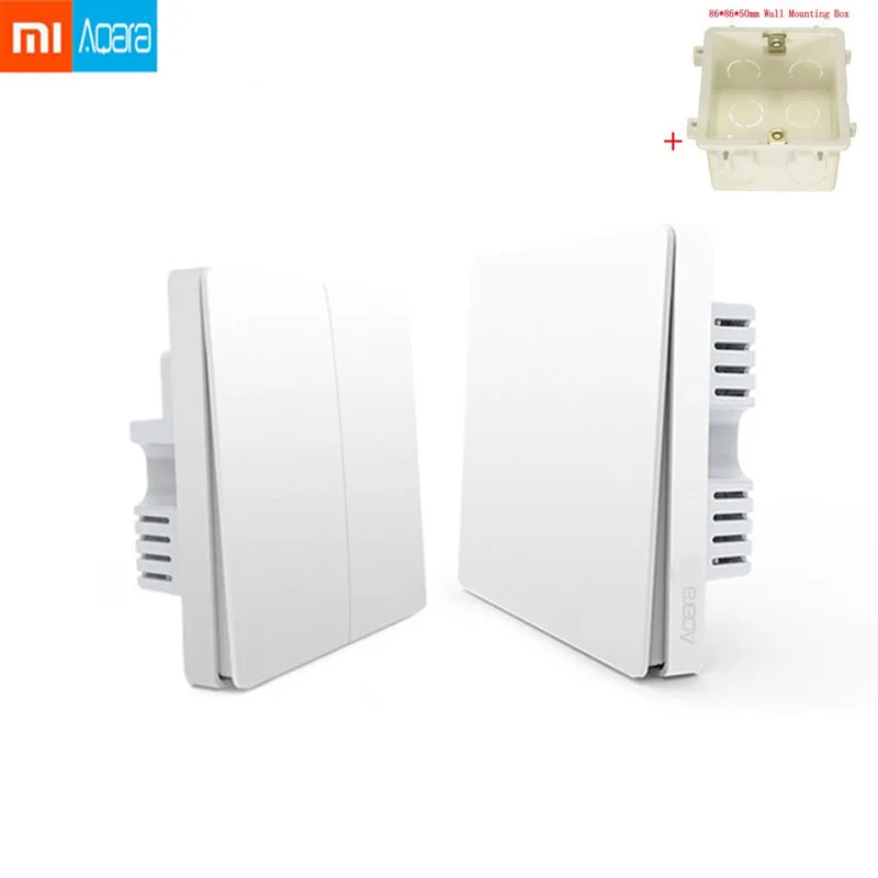Оригинальный Xiaomi умный дом Aqara свет управление ZiGBee беспроводной ключ