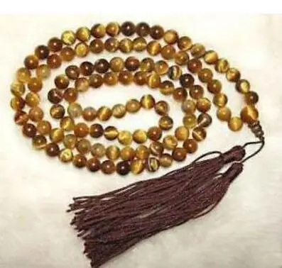 

Pretty Fashion Natural Yellow Tiger Eye Round Loose Beads for Jewelry Necklace free shipping