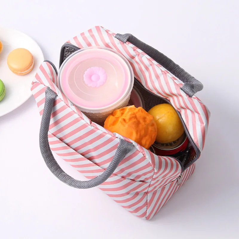 Funtional термоизолированные сумки утолщенные Bento Tote Ткань Оксфорд портативные