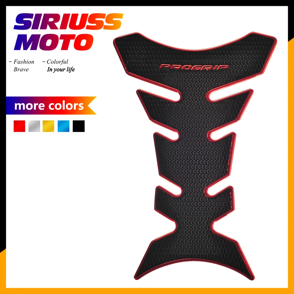 Универсальный 3D резиновые бак мотоцикла Pad Protector стикеры чехол для Honda Kawasaki Suzuki