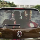 Перфорированная наклейка для заднего лобового стекла, одностороннее видение, сетка виниловая наклейка пленка, самоклеящаяся виниловая наклейка