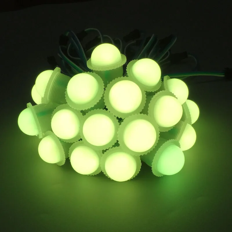 Диаметр 26 мм WS2811 светодиодный pixel Модуль 3 шт 5050 SMD RGB DC12V вход 0 72 W точка строку 1000