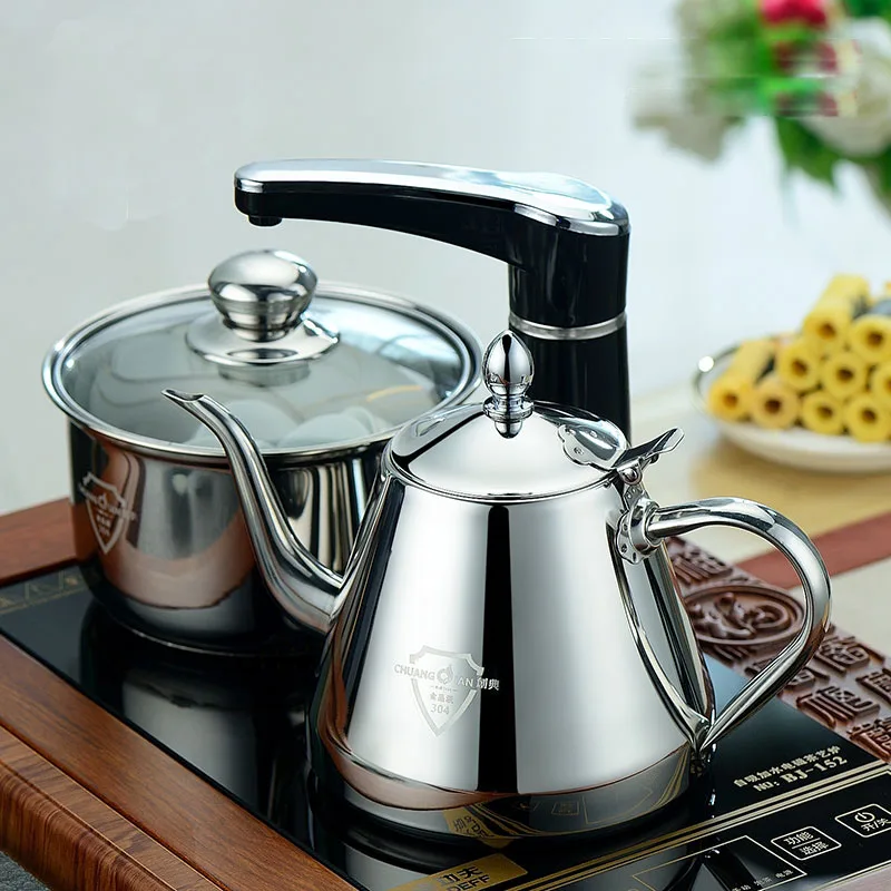 Thicker 304 Stainless Steel Water Kettle High Quality Induction Cooker Tea Fashion Pot Coffee 1.2L | Дом и сад