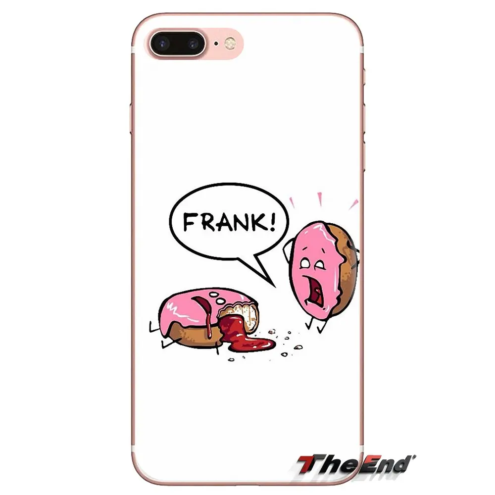 Прозрачный мягкий чехол для Huawei Mate Honor 4C 5C 5X 6X 7 7A 7C 8 9 10 8C 8X 20 Lite Pro Cute Donut chocolate Sweet kawai |