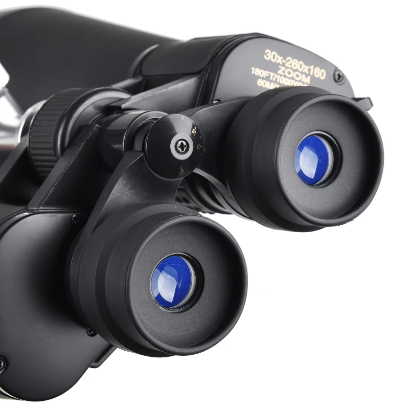 30-260X160 мощный зум бинокль профессиональный телескоп Hd vison High Times бинокль длинный диапазон для охоты Stargazing