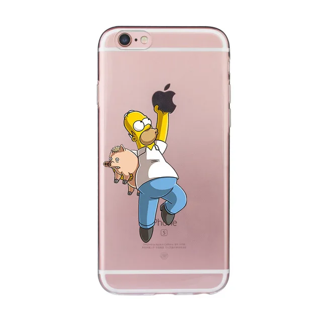 Прозрачный силиконовый мягкий чехол для iPhone 5 5S SE 5C 6 6S Plus 7 8 X XS XR XSMAX |