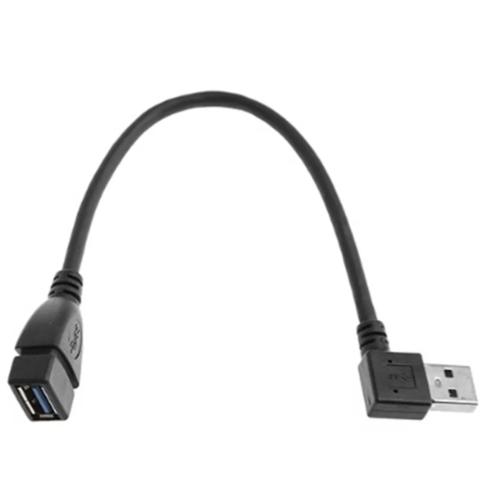 Удлинитель USB 3 0 правый/левый вверх/вниз угол 90 градусов удлинитель адаптер Папа