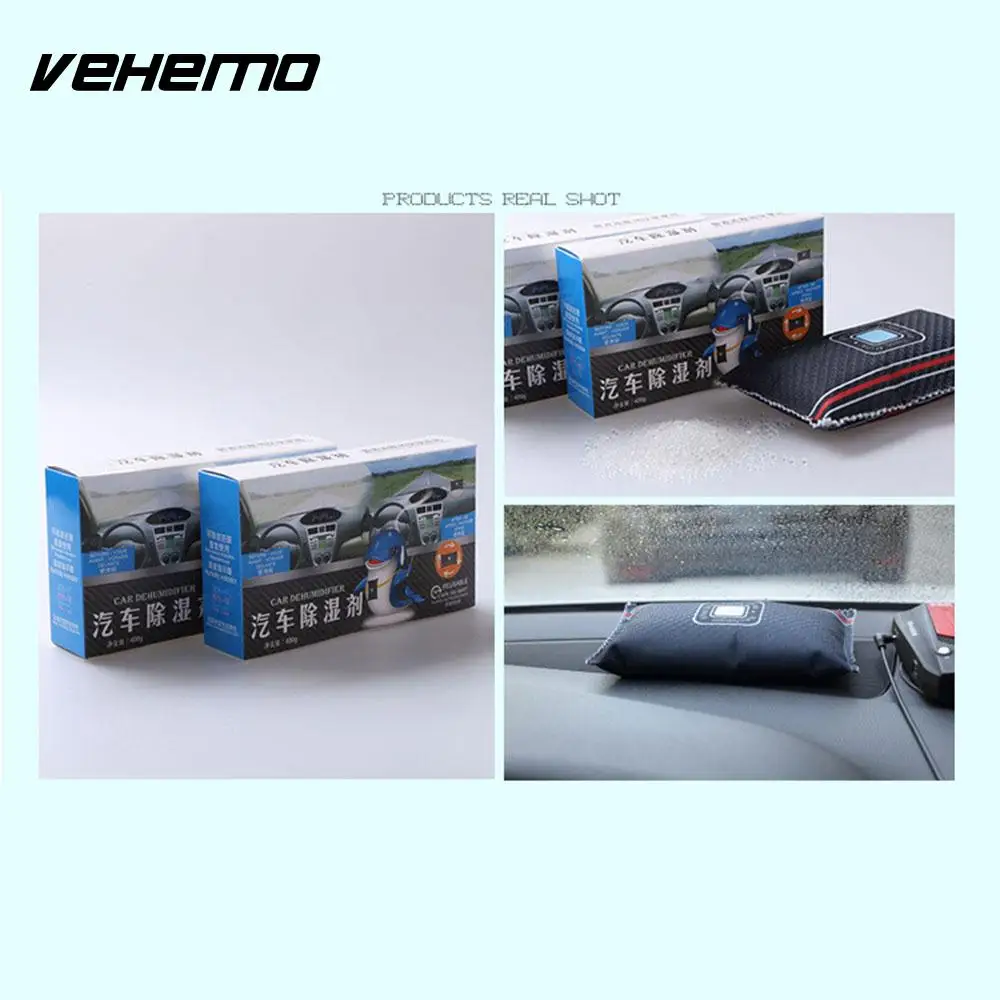 Bag Silica Gel Dehumidifier Car Moisture Desiccant Absorber Air Dryer Universal Conditioning |