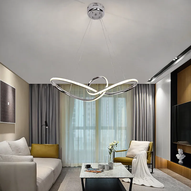 Restaurant lamp pendant modern minimalist led creative personality art dining room clothing store simple European | Лампы и освещение