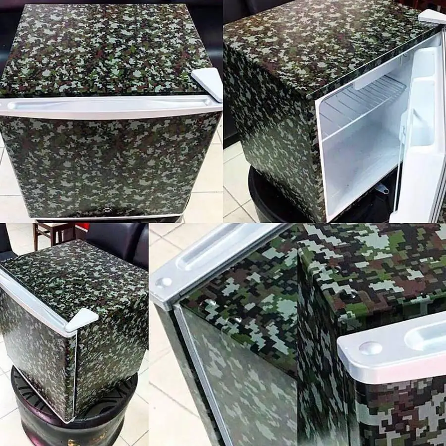 Металлическая цифровая камуфляжная виниловая автомобильная пленка для