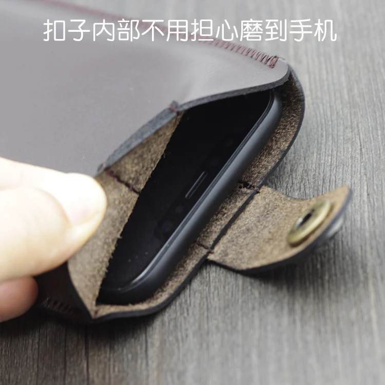 Универсальный прямой кожаный чехол P30 PRO с пряжкой для телефона в стиле ретро Huawei
