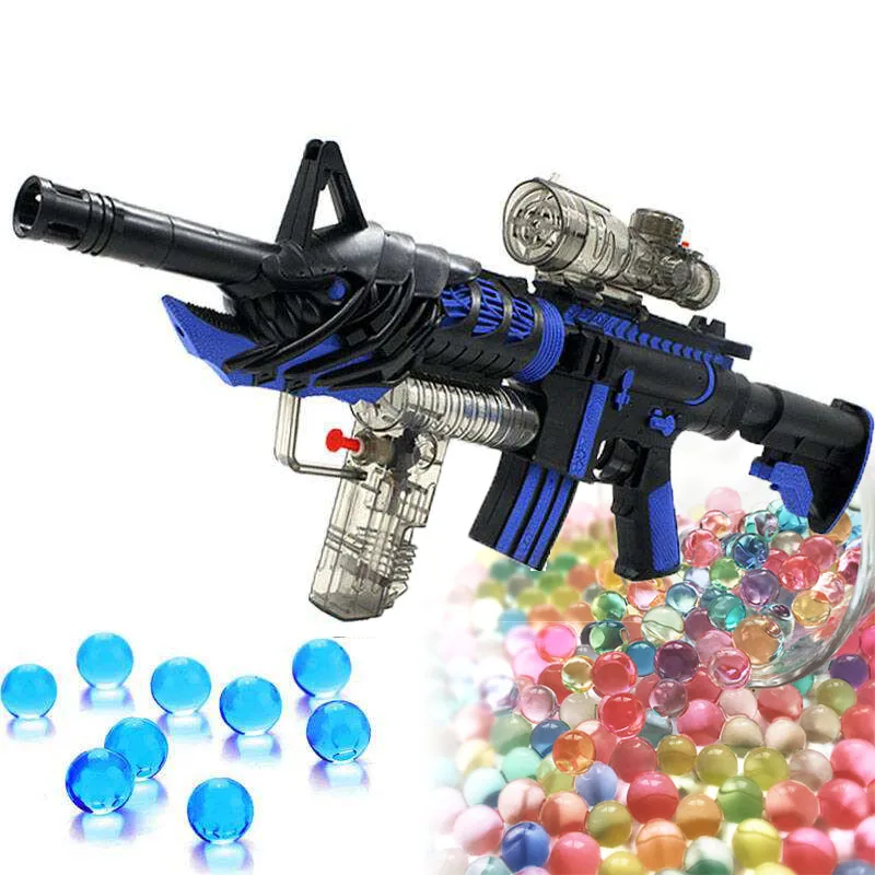 Bolas de Paintball fuertes para cultivo de pistola, bolas de cristal de agua, gel de hidrogel, 6-8 MM, 50000 Uds. Por bolsa