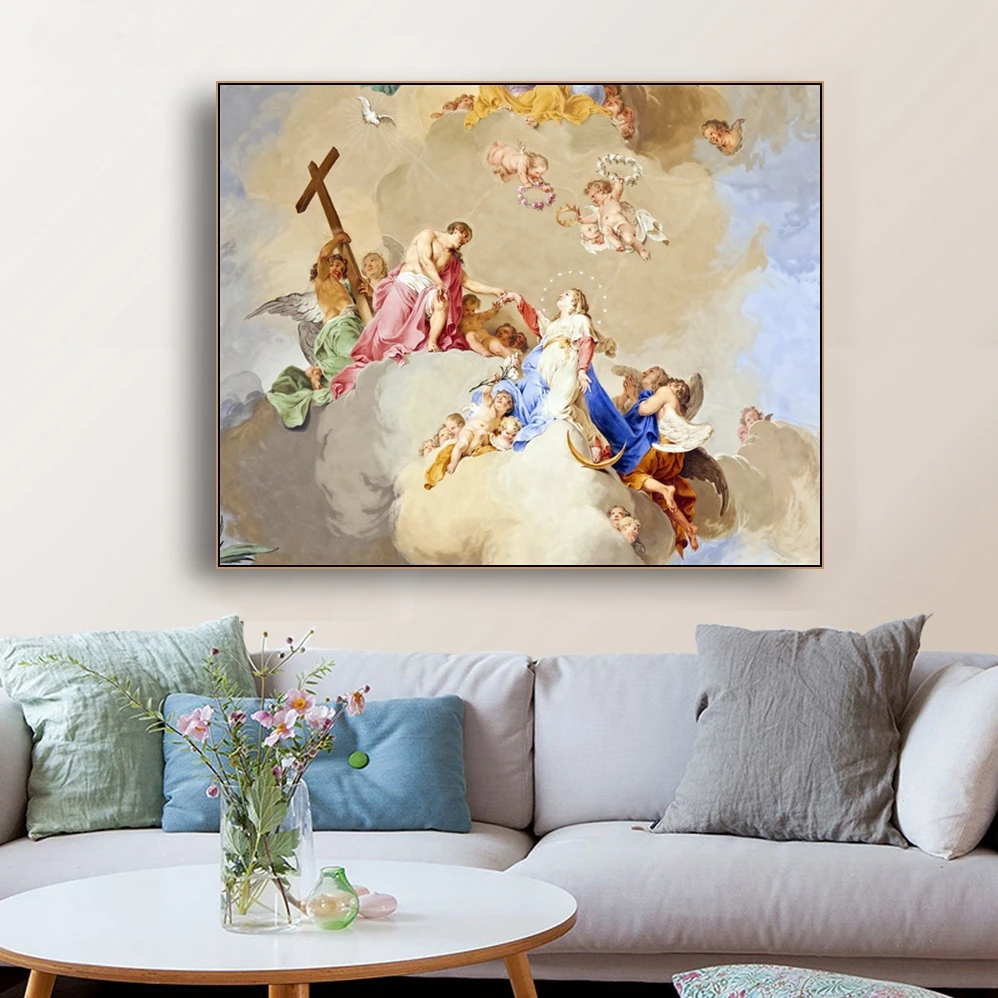 

HD Theology Church Christ Religion Famous Picture Wall Art Poster Prints Canvas Painting Decorative for Living Room Home Decor
