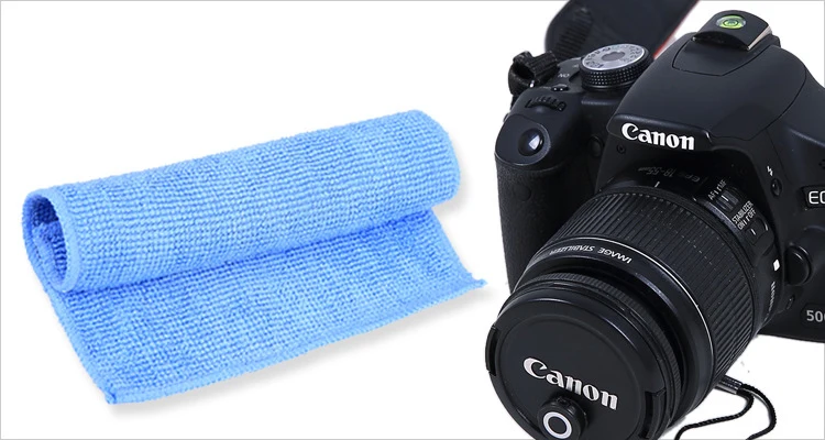 Салфетка для очистки объектива камеры Canon Nikon DSLR Camcoder iPhone и других смартфонов iPad